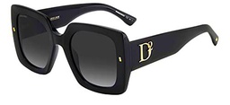 DSQUARED2 D2 0063/S Gafas, Black, 53 para Mujer