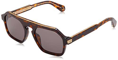 Police SPLE15 Sunglasses, Marrón, 53 Unisex Adulto