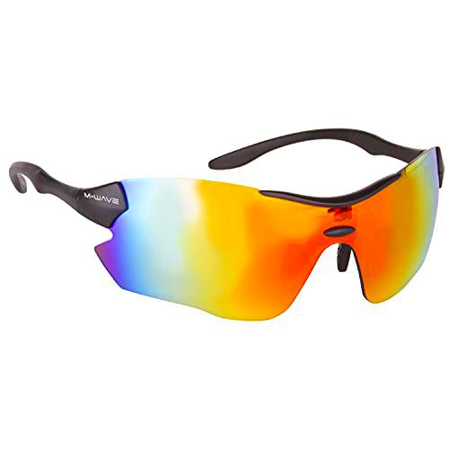 M-Wave Rayon G4 Pro Gafas de Sol, Adultos Unisex, Negro Mate