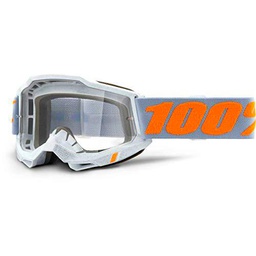 Desconocido 100% ACCURI 2 Goggle Clear Lens Gafas de Sol