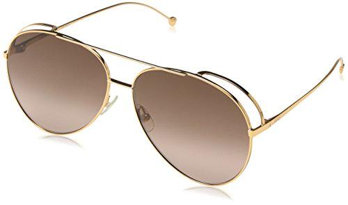 FENDI FF 0286/S HA DDB Gafas de sol, Dorado (Gold Copper/Bw Black Brown)