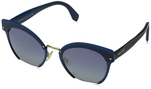 Miu Miu 0MU53TS WWK3A0 53 Gafas de sol, Azul (Bluette/Grey Blue Silver), Mujer