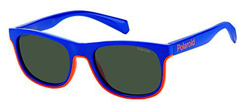 Gafas de Sol Polaroid PLD 8041/S KIDS Blue Orange/Grey 47/17/125 unisex niños