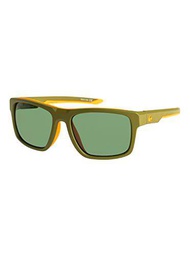 Quiksilver Blender Polarized Gafas, Matt Kaki Orange/Green POLARI