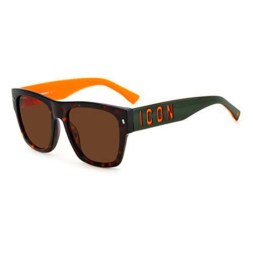 DSQUARED2 Icon 0004/S Gafas, Havana, 55 para Hombre