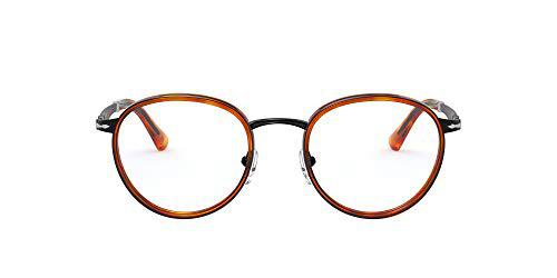 Persol 0PO2468V Gafas, Havana Black, 47/20/140 Unisex Adulto