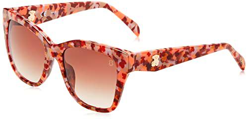 TOUS STOB40 Gafas, Peach Havana, 54 para Mujer