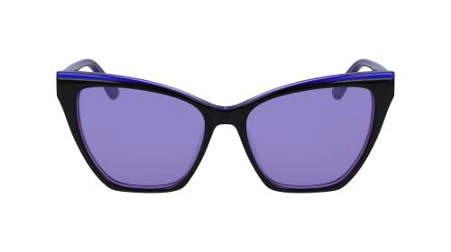 KARL LAGERFELD KL6033S Sunglasses, Black/Purple, One Size para Mujer