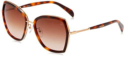 TOUS STOB21 Gafas, Havana Brown, 56 para Mujer