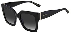 Jimmy Choo Edna/S Gafas, Black, 52 para Mujer