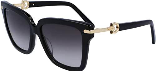 FERRAGAMO SF1085S Gafas, Black/Gold, 57/16/140 para Mujer