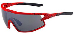 bollé B-Rock Gafas, Unisex Adulto, Rojo (Matte), L