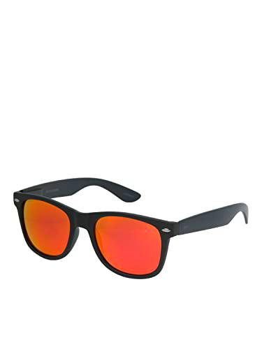 Jack &amp; Jones Gafas de Sol Jacmike, Naranja Rojo/Detalle: j3501-03