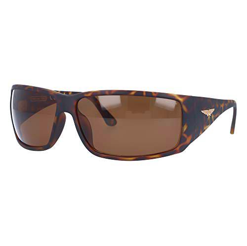 Police SPLB46 Gafas, Matt Dark Havana, 68 para Hombre