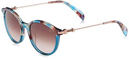 TOUS STOB41 Gafas, Shiny Havana+Azure, 51 para Mujer