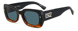 DSQUARED2 D2 0061/S Gafas, Brown Horn, 51 para Hombre