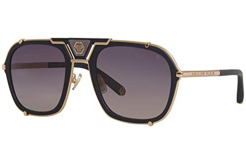 Philipp Plein SPP010M Gafas, Shiny Rose Gold with Sandblasted/Satin