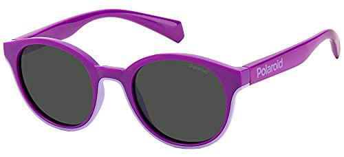 Gafas de Sol Polaroid PLD 8040/S KIDS Violet Lilac/Grey 44/19/125 unisex niños