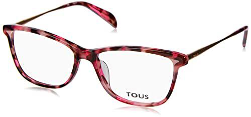 TOUS Vtoa72 Gafas, Shiny TRANSP.Violet Havana, 54 para Mujer