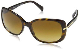 Prada Gafas de Sol SPR 08OS Havana/Brown Shaded 57/17/130 mujer