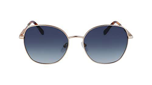 Lacoste L257s Gafas, Matte Gold, 56/18/140 para Mujer