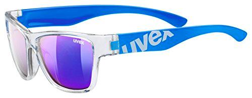 Uvex Sportstyle 508 Gafas Deportivas, Niños, Transparente/Azul