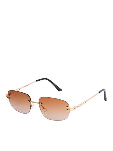 Jack &amp; Jones Gafas de Sol Jacvenice, Brown Stone/Detail:j3178-00