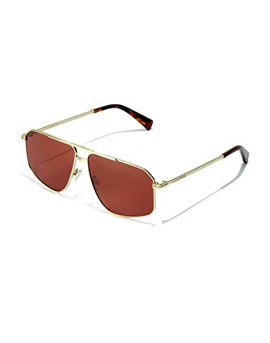 HAWKERS Poker Rosewood Gafas, Brown · Gold, Adulto Unisex Adulto