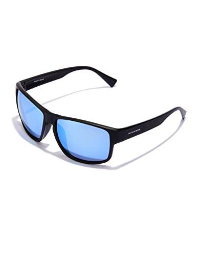 HAWKERS Faster Gafas, Raw Blue Chrome, Black, Talla única Unisex Adulto