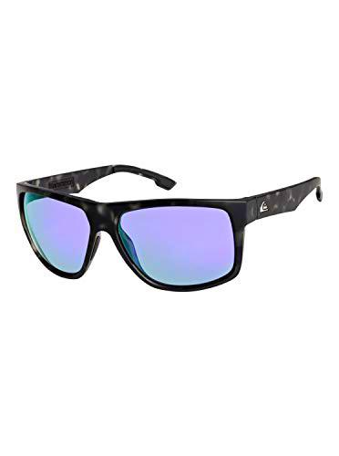 Quiksilver Transmisión Gafas, Tortuga Mate Negro/Ml Púrpura