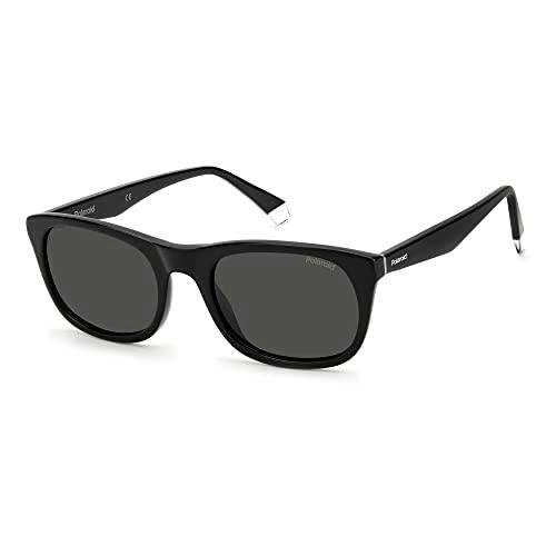 Polaroid PLD 2104/s/x Sunglasses, 807/M9 Black, 55 Mens