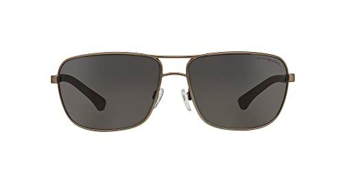 Emporio Armani 313087 Gafas de Sol, Gunmetal Rubber