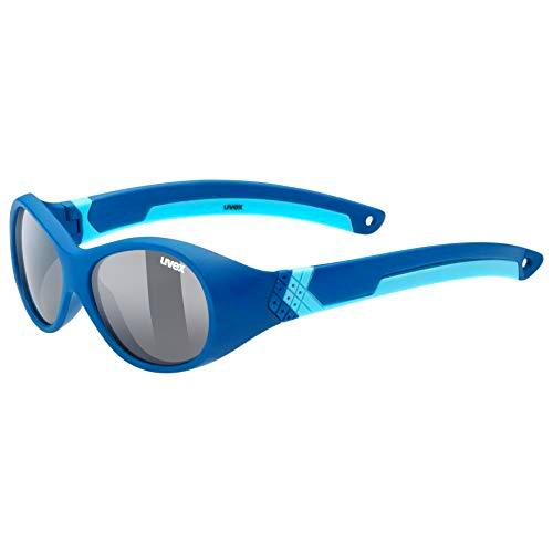 Uvex Sportstyle 510 Gafas de Sol, Juventud Unisex, Darkblue/Smoke, One Size