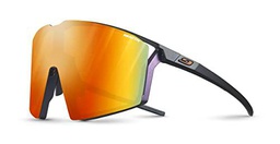 Julbo Edge Gafas DE Sol, Mate Negro/Iridescent IR5