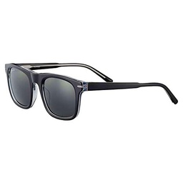 Serengeti Charlton Gafas, Shiny Black Transparent Layer