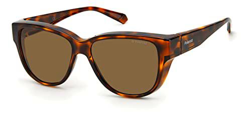 Polaroid PLD 9013/s Sunglasses, 9N4/SP Havana Brown, 58 Womens