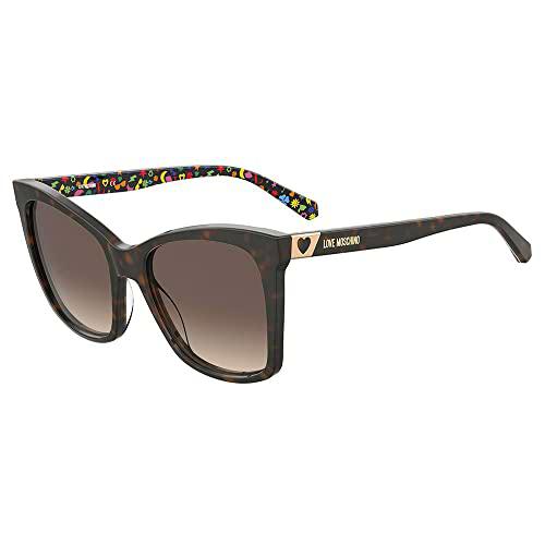 MOSCHINO LOVE MOL034/S Gafas, Havana, 55 para Mujer