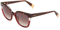 Furla SFU401 Gafas, Shiny TRANSP.Raspberry, 52 para Mujer