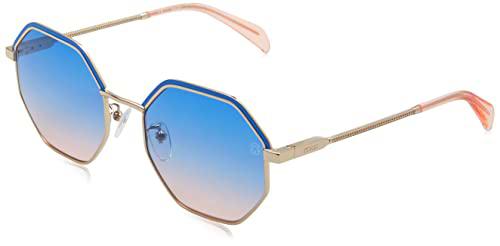 TOUS STO438 Gafas, SH.Light Gold W/Col.Parts, 53 para Mujer