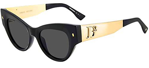 DSQUARED2 D2 0062/S Gafas, Black, 49 para Mujer