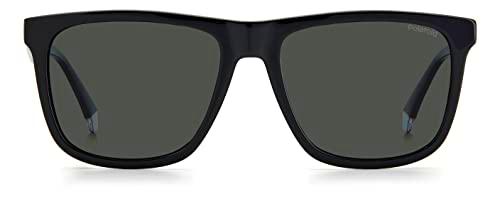 Polaroid PLD 2102/s/x Gafas de Sol, 807/M9 Black, 55 Hombre