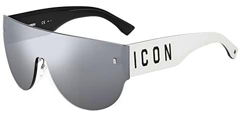 DSQUARED2 Gafas de Sol ICON 0002/S White Black/Silver Grey 99/1/140 hombre