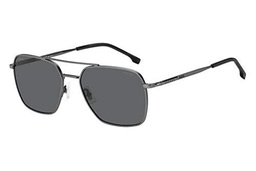 BOSS 1414/S Gafas, Matte Dark Ruthenium, 57 para Hombre