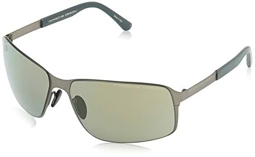 Porsche P8565 Gafas de Sol, Gun, 60 para Hombre