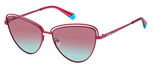 Polaroid Gafas de Sol PLD 4094/S Burgundy/Pink Blue Shaded 57/15/145 mujer