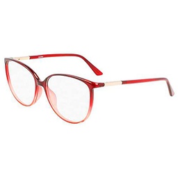 Calvin Klein Ck21521 Gafas, Burgundy, 56 para Mujer