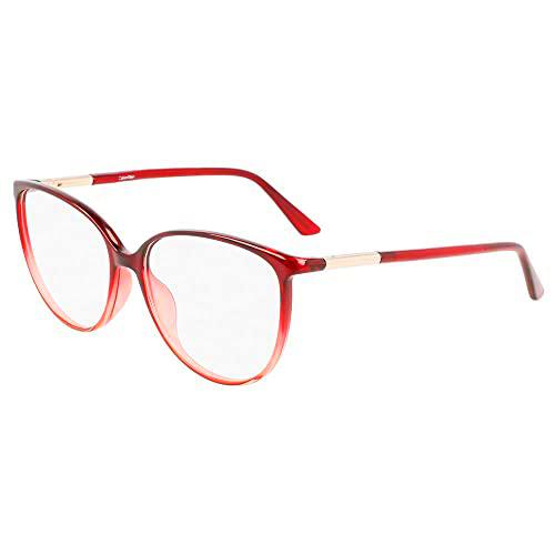 Calvin Klein Ck21521 Gafas, Burgundy, 56 para Mujer