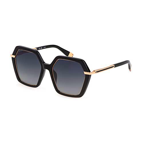 Furla SFU691 Gafas, Shiny Black, 54 para Mujer