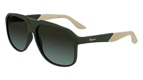 SALVATORE FERRAGAMO SF1029S 47550 Sunglasses, 322 Khaki, 61 Unisex