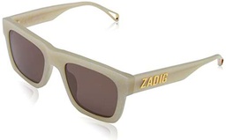 Zadig &amp; Voltaire SZV325 Gafas, Shiny Beige Glittery